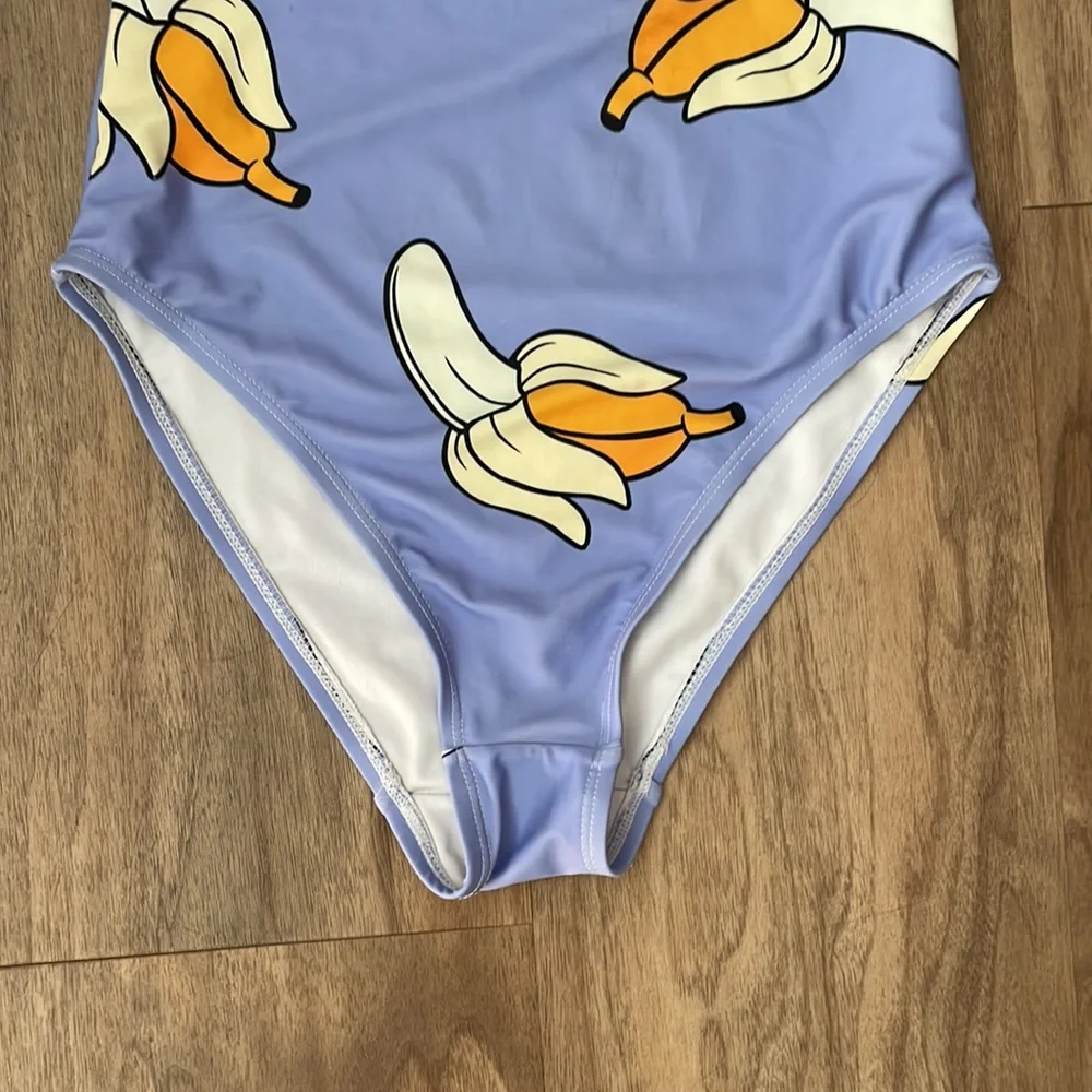 Batoko‎ Banana Peel One Piece Swim Suit XS